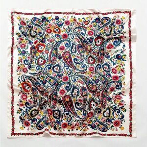 Floral Paisley Scarf P38